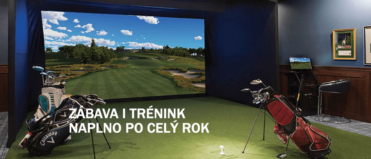 Indoor golf - trenink i zabava